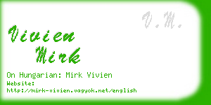 vivien mirk business card